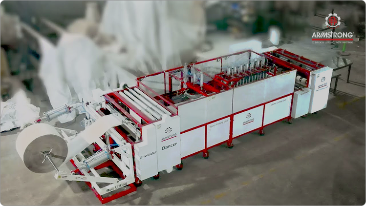Automatic Spout & Baffle Punching Machine